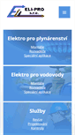 Mobile Screenshot of elipro.cz